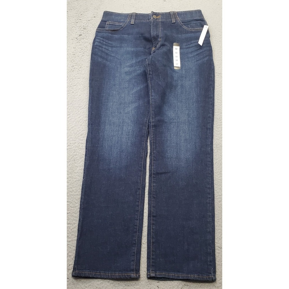 Lee Jeans Mens 32 Blue Denim Faded Grunge Straight Leg Americana Streetwear